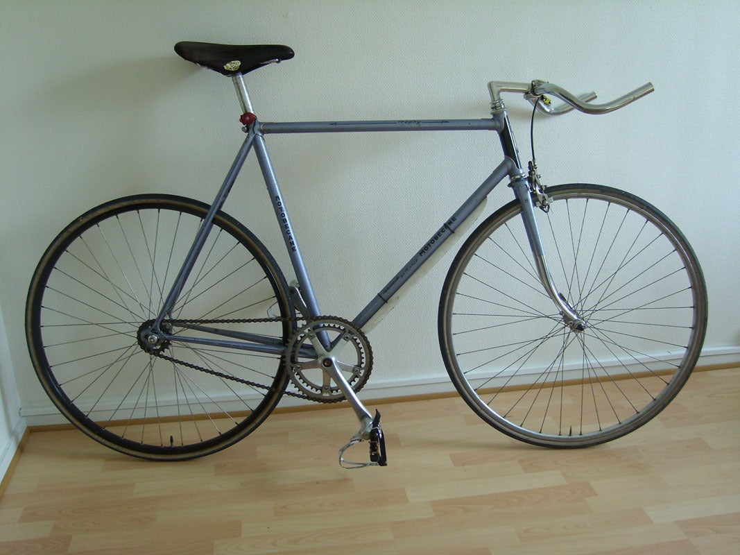 Motobecane Trophy approx. 1974-76 Fixed gear conversion on velospace ...