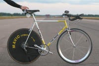 PAUL MILNES  1980's British Time Trial bike