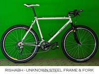 Rishabh - Steel mountain bike 