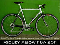 Ridley XBow 116A - modified 'cross bike