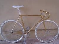 24K GOLD CINELLI track bike