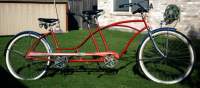 The Big Red Huffy Tandem