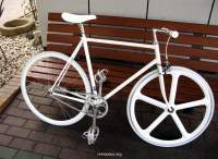All White Concept Fixed Bike
