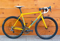 Parlee Z4 Custom -Yellow w/ Candy Blue Lettering 